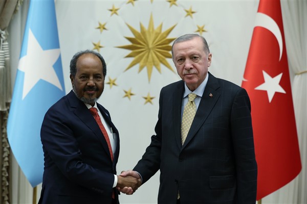 Cumhurbaşkanı Erdoğan, Somali Cumhurbaşkanı Mahmud ile görüştü